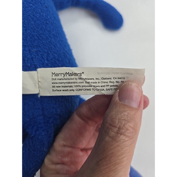 Vintage Pete The Cat  Plush Doll Blue Stuffed Animal Soft Toy **READ** - Picture 11 of 12